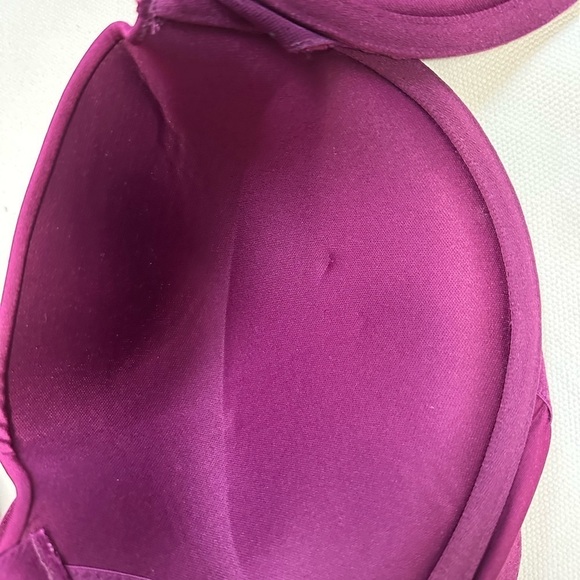 BRA Maidenform Self Expressions Purple Plum Everyday Push-Up Underwire Size 40D - Picture 10 of 12